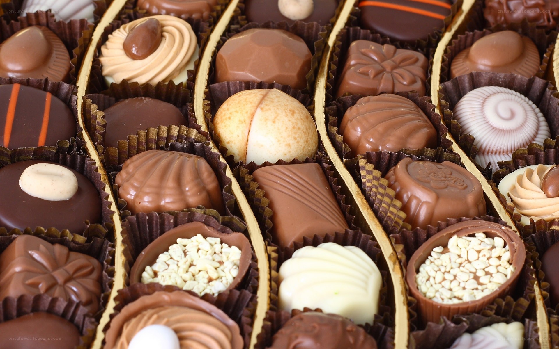 assorted chocolate candies
