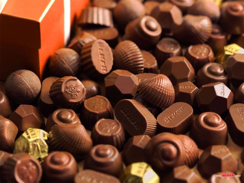 Assorted chocolate candies
