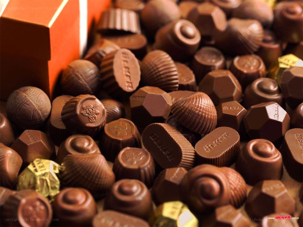 Assorted chocolate candies