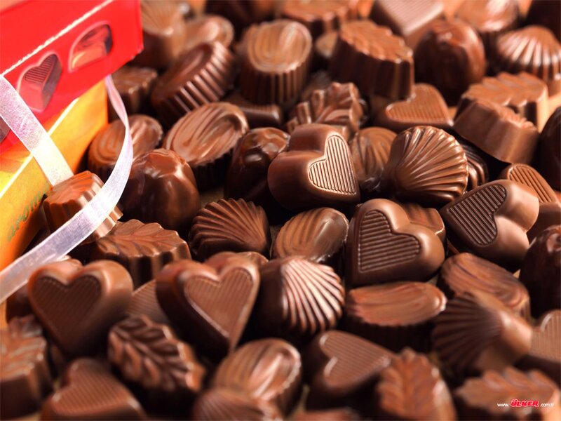 Assorted chocolate candies