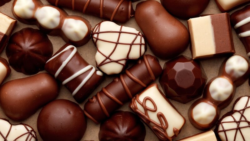 assorted chocolate candies