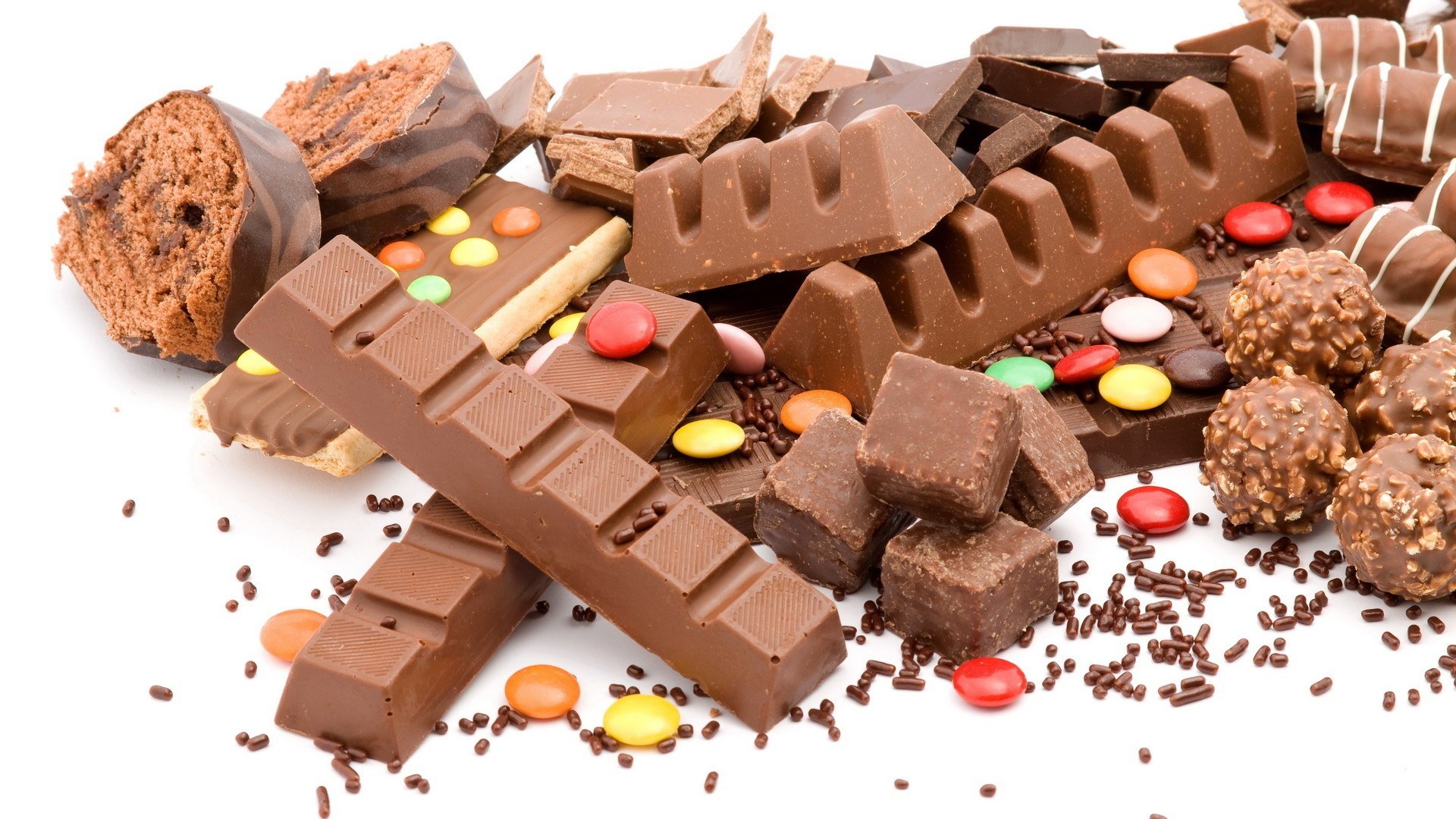 assorted chocolate candies