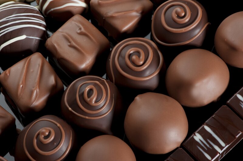 Assorted chocolate candies