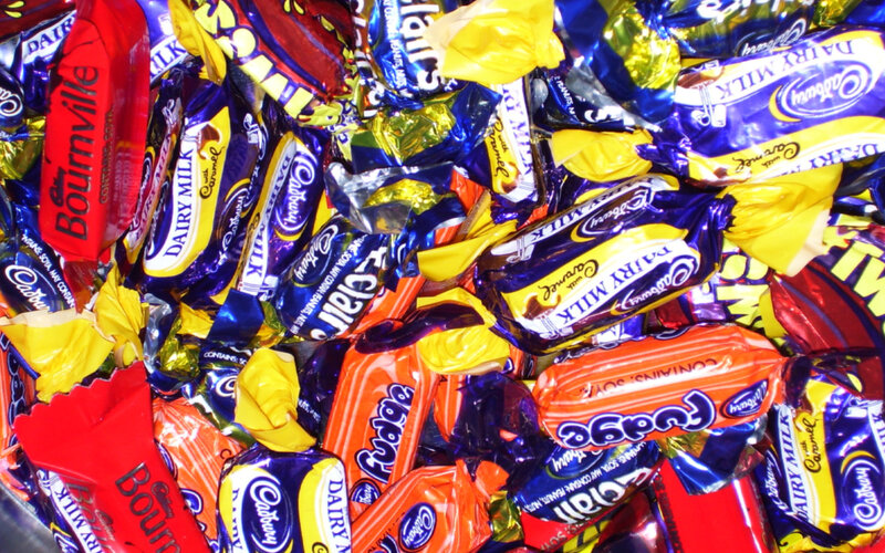 assorted chocolate candies