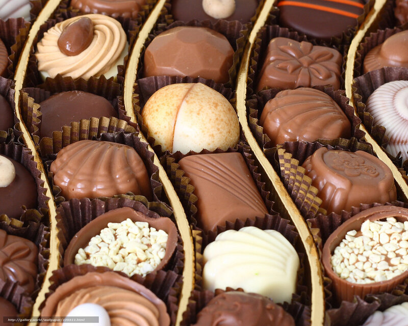 assorted chocolate candies