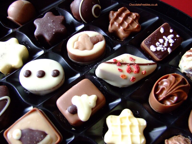 Assorted Chocolate Candies — Black