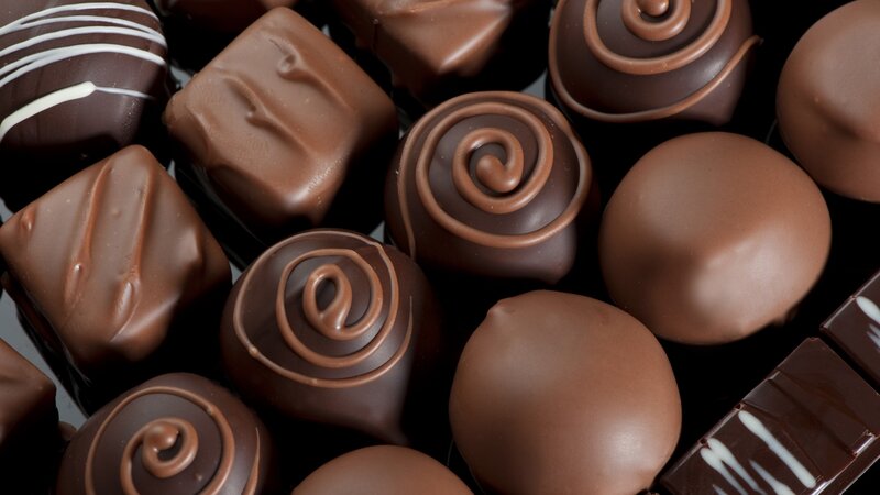 Assorted Chocolate Candies — Brown, Indulgent, Photograph, Sweets, Dessert
