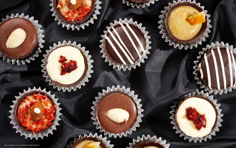 Assorted Chocolate Truffles — Black, Indulgent, Photograph