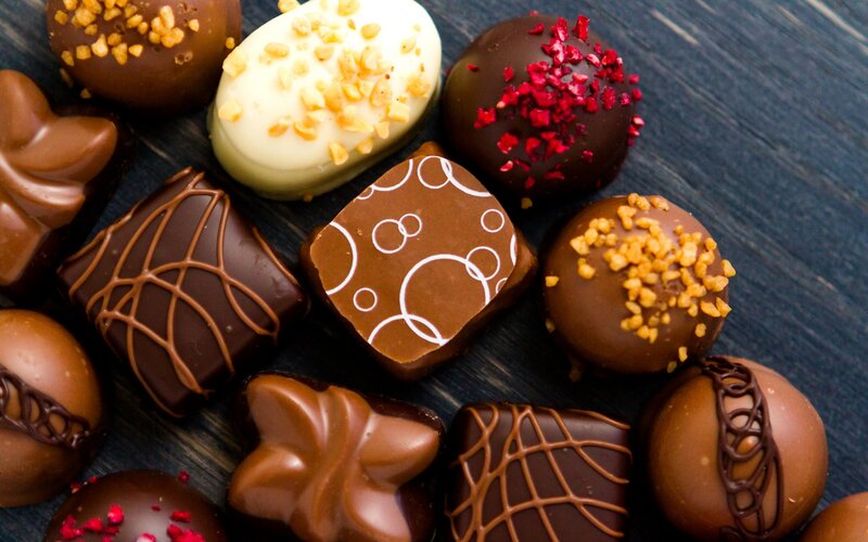 Assorted Chocolate Truffles — Brown, Indulgent, Photograph, Nuts, Dried Fruit