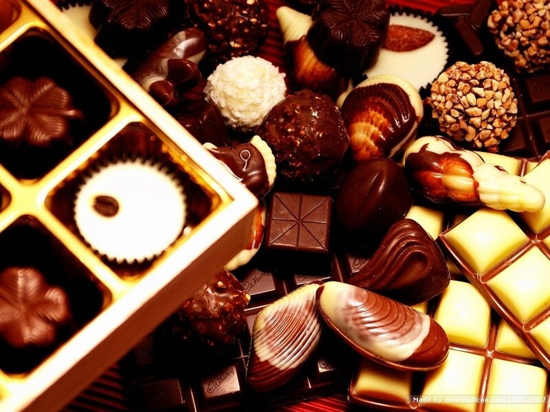 Assorted Chocolates — Brown