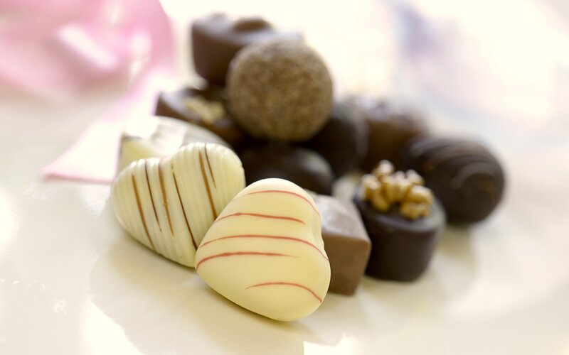 Assorted Chocolates — White
