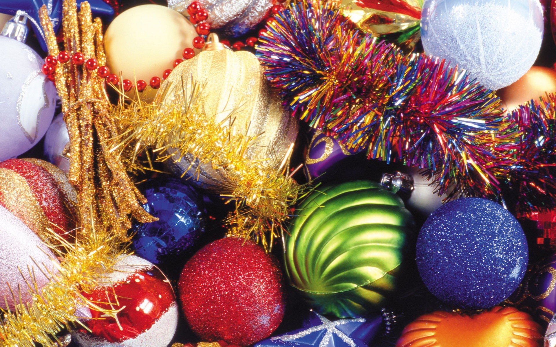 assorted christmas ornaments