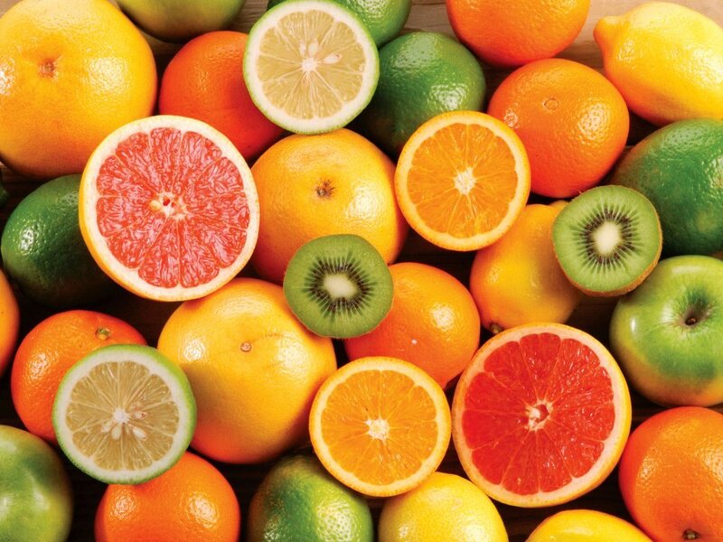 assorted citrus fruits