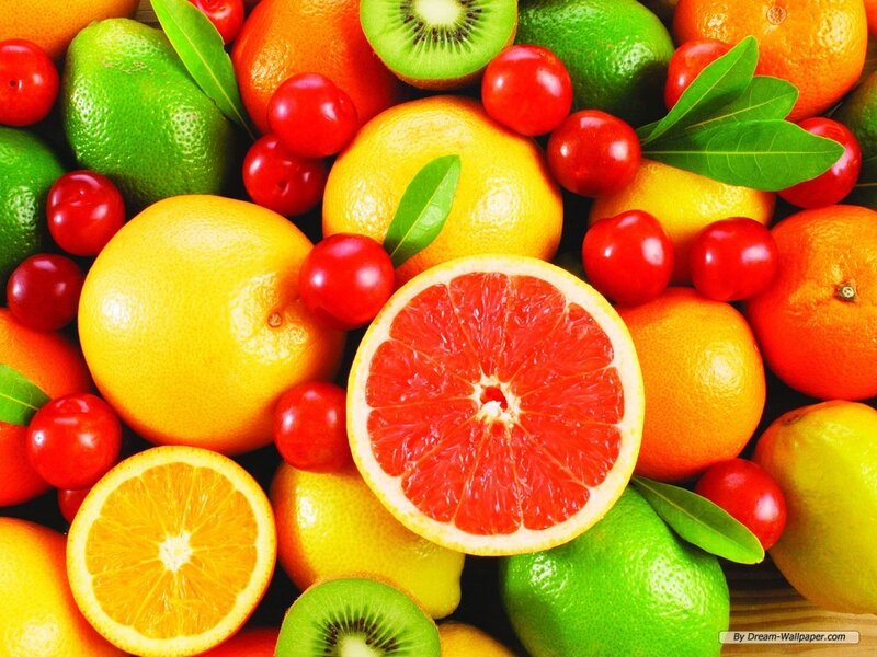 Assorted Citrus Fruits — Green