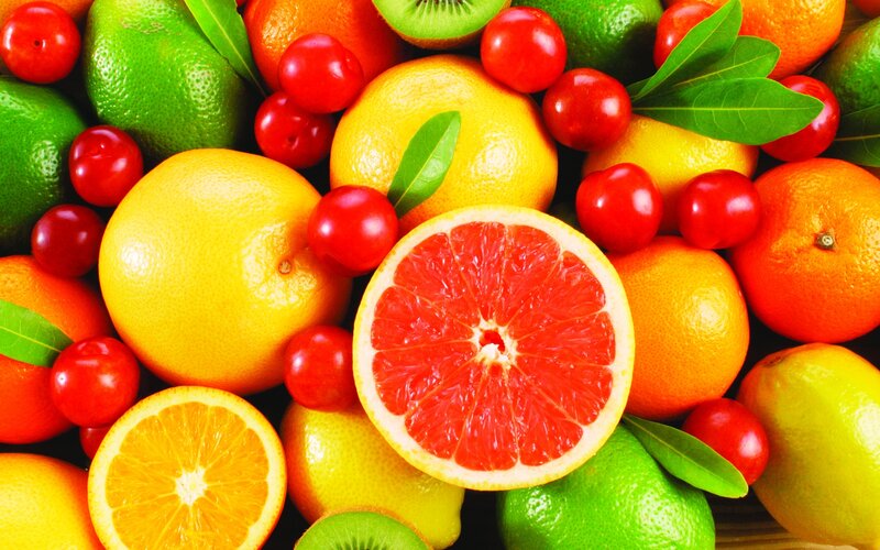 Assorted Citrus Fruits — Green, Vibrant, Photograph