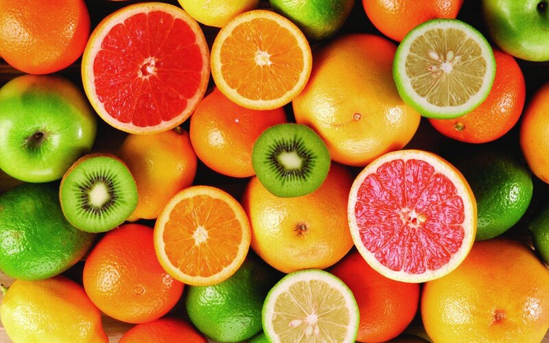 Assorted Citrus Fruits — Orange, Vibrant, Photograph