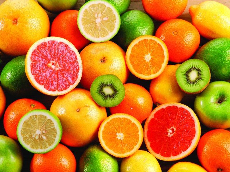 Assorted Citrus Fruits — Orange, Vibrant