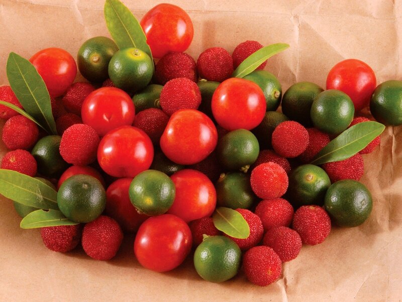 Assorted Citrus Fruits — Red, Natural