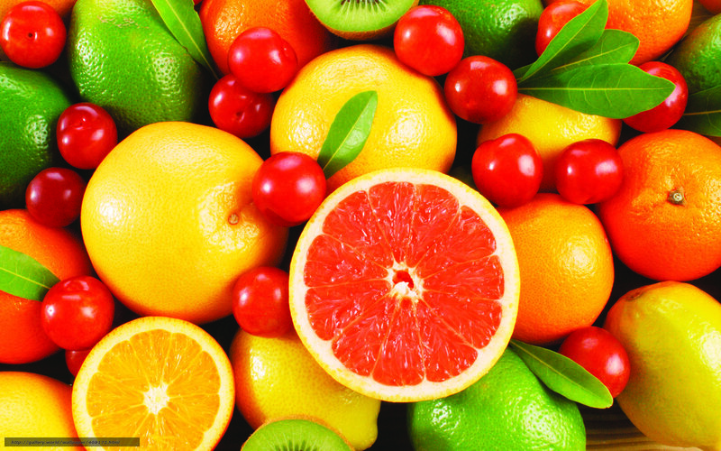 Assorted Citrus Fruits — Yellow
