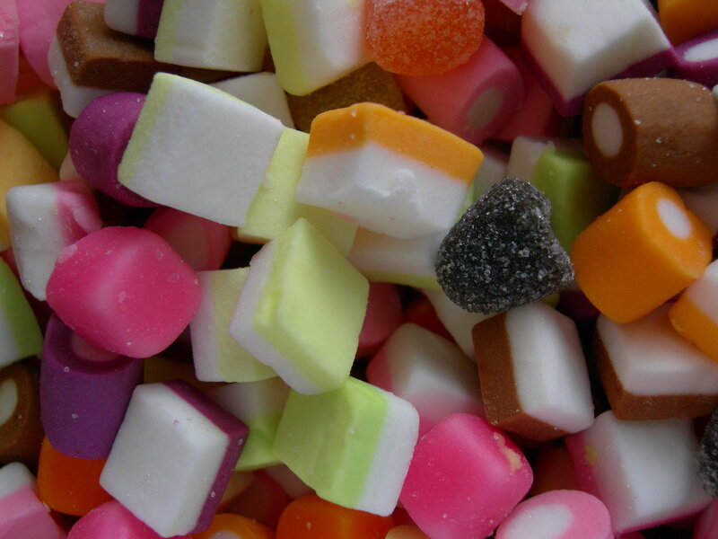 assorted colorful candies