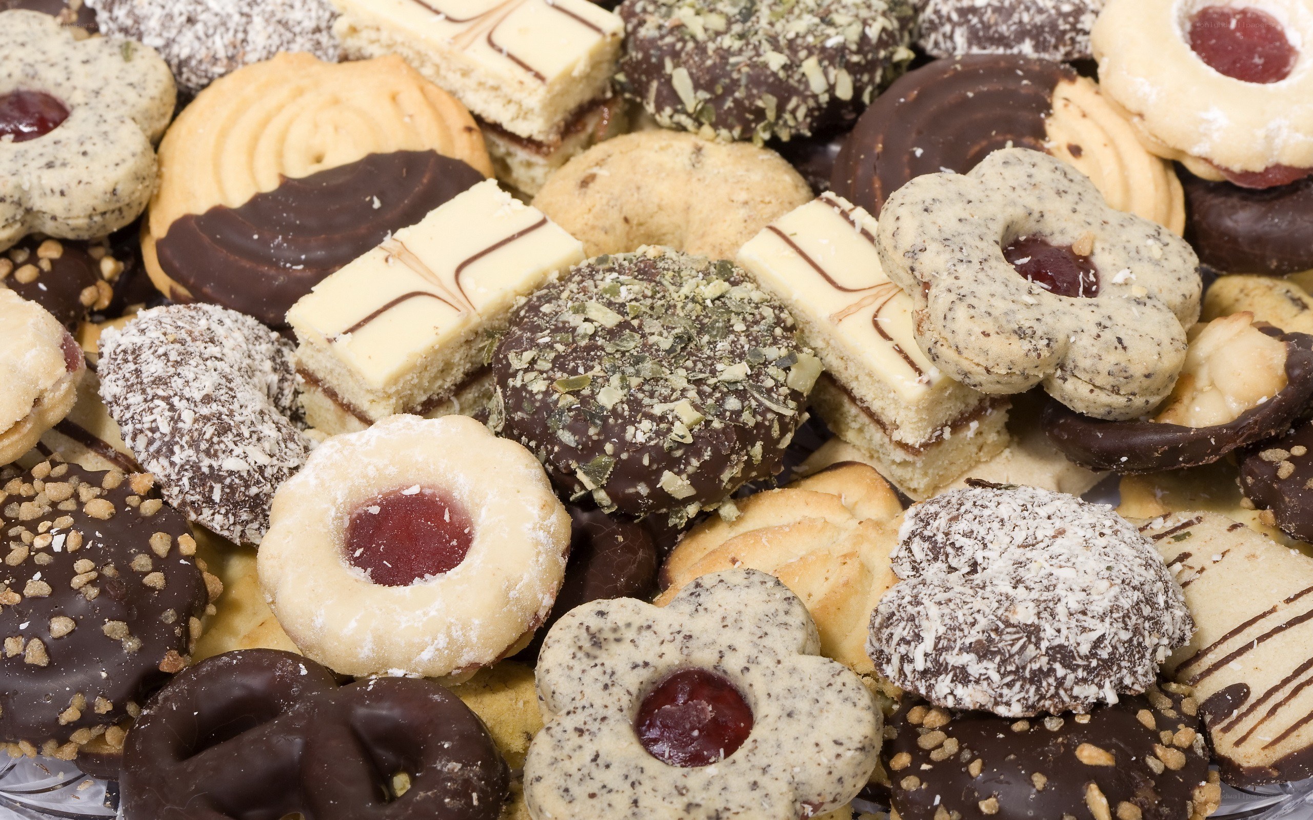 assorted cookies and pastries