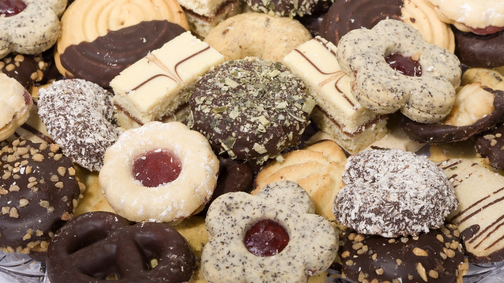 assorted cookies and pastries