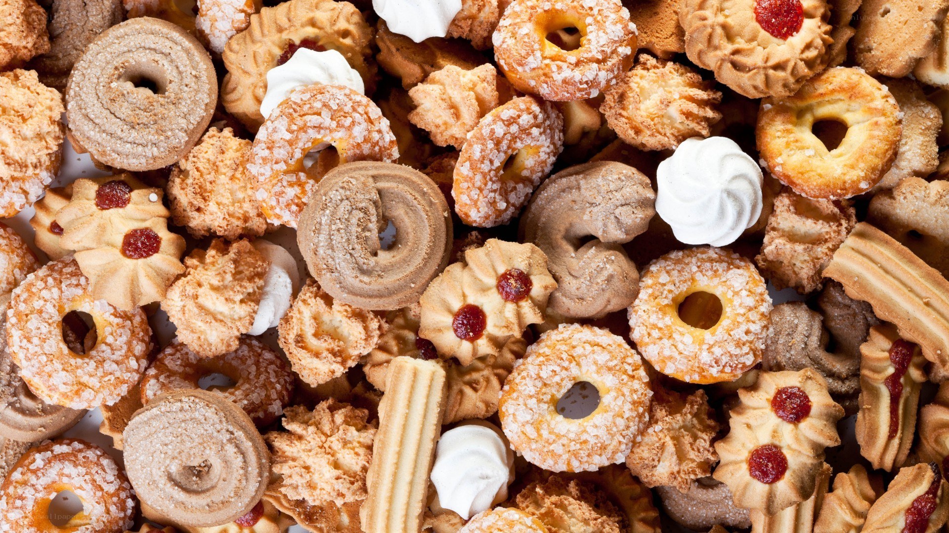assorted cookies and pastries
