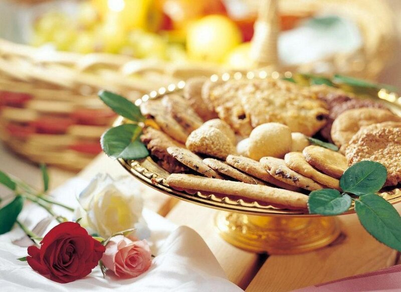 Assorted Cookies on Platter
