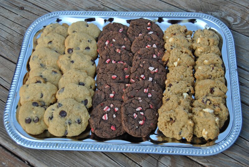 assorted cookies on tray