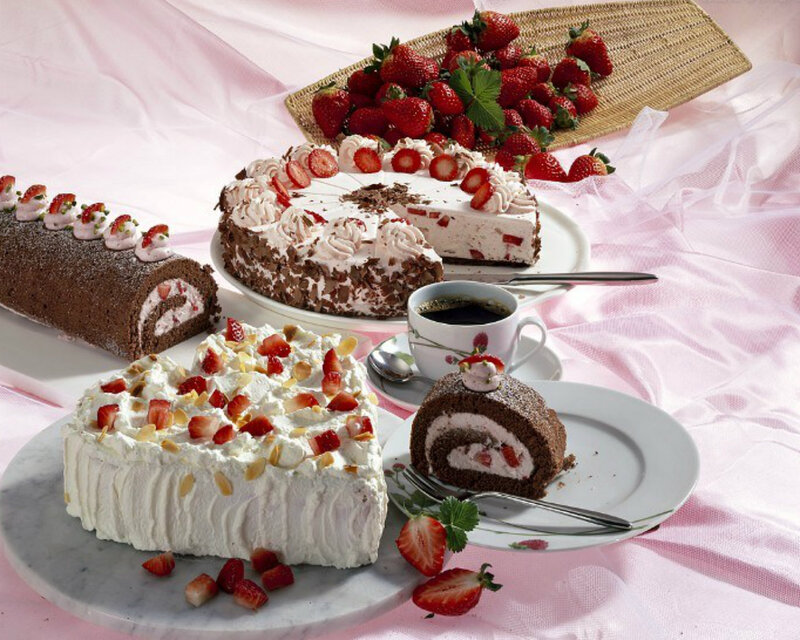 Assorted Desserts on Table