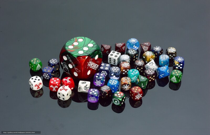 Assorted Dice Collection — Black