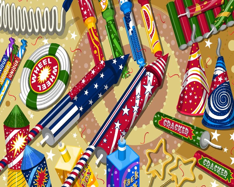 Assorted Fireworks