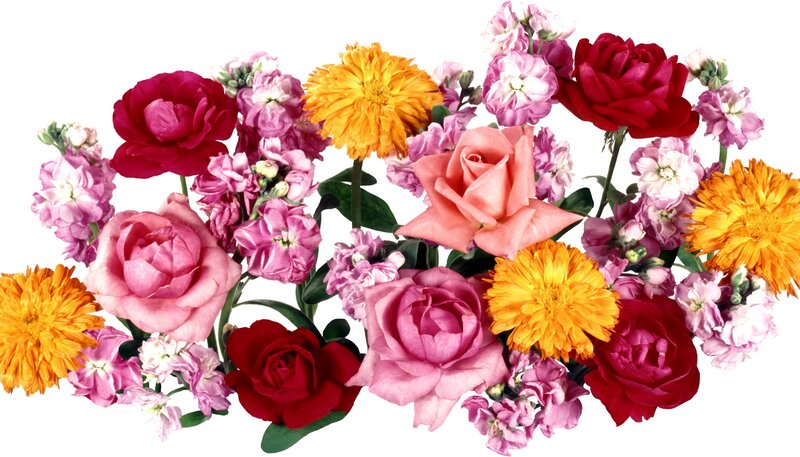 Assorted Flowers Bouquet — Pink