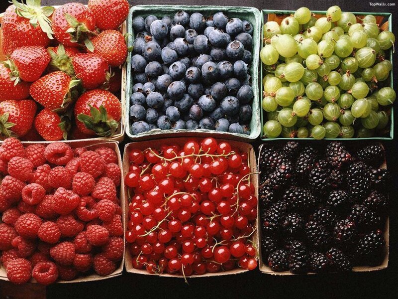 Assorted fresh berries