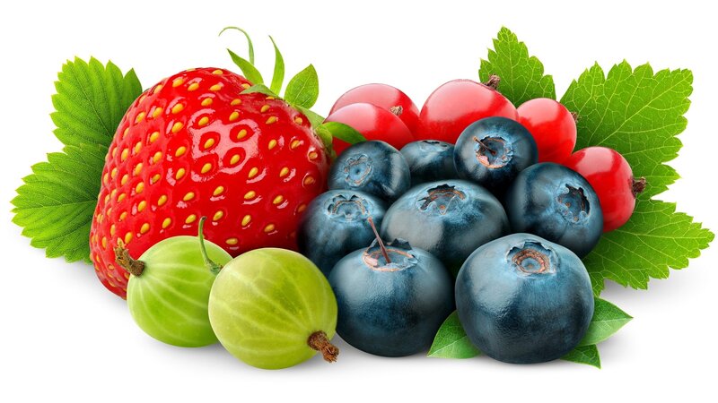 assorted fresh berries