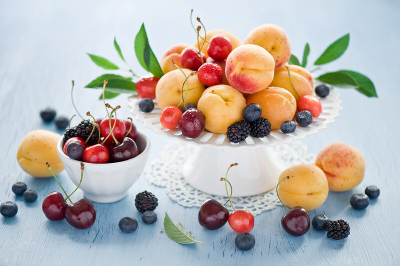 Assorted Fresh Berries — Blue