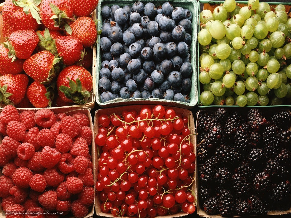 Assorted fresh berries