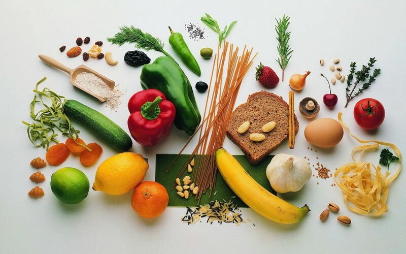 Assorted Fresh Foods