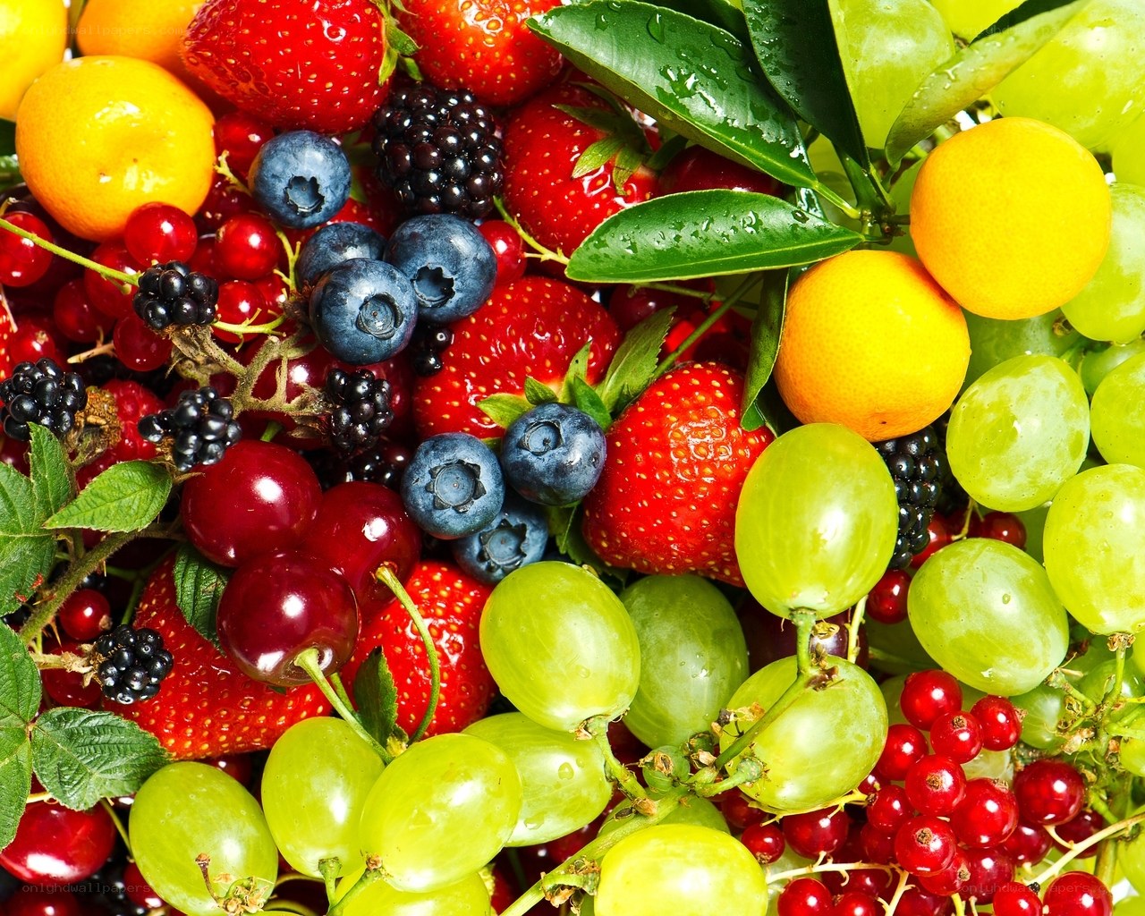 Assorted fresh fruits