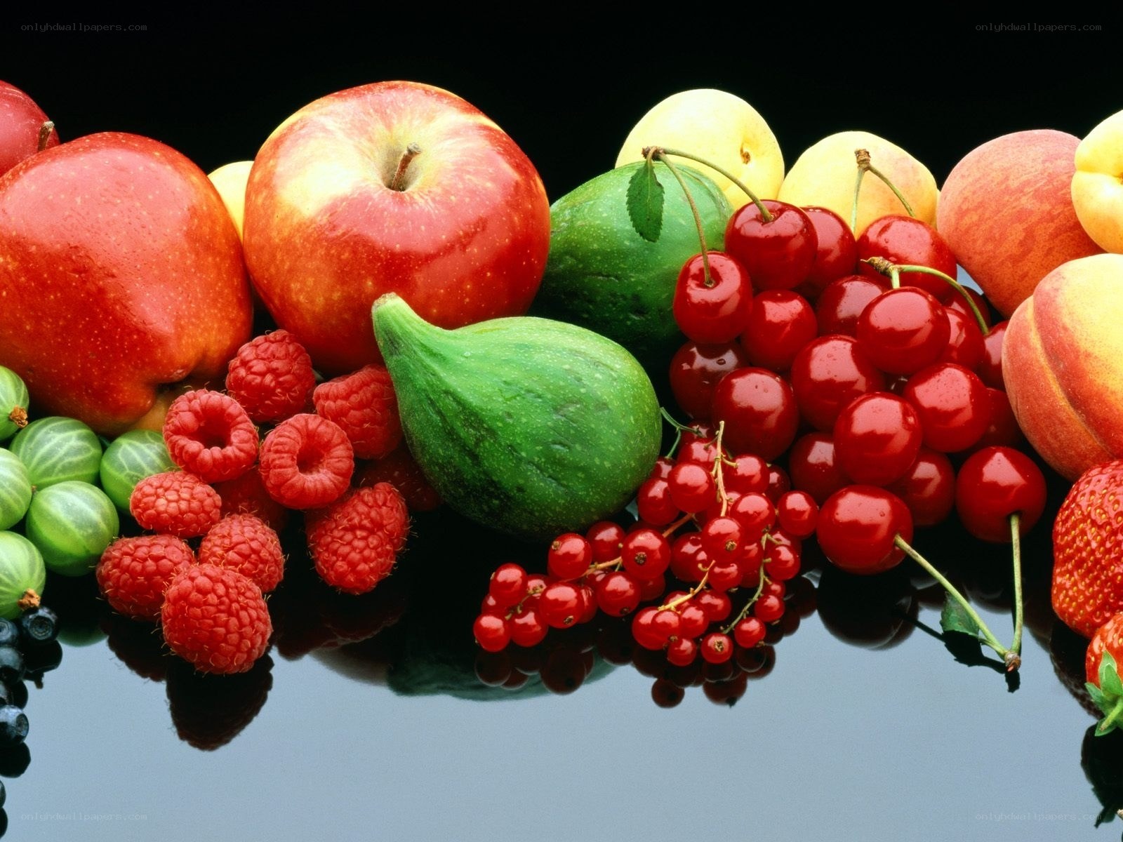 Assorted fresh fruits