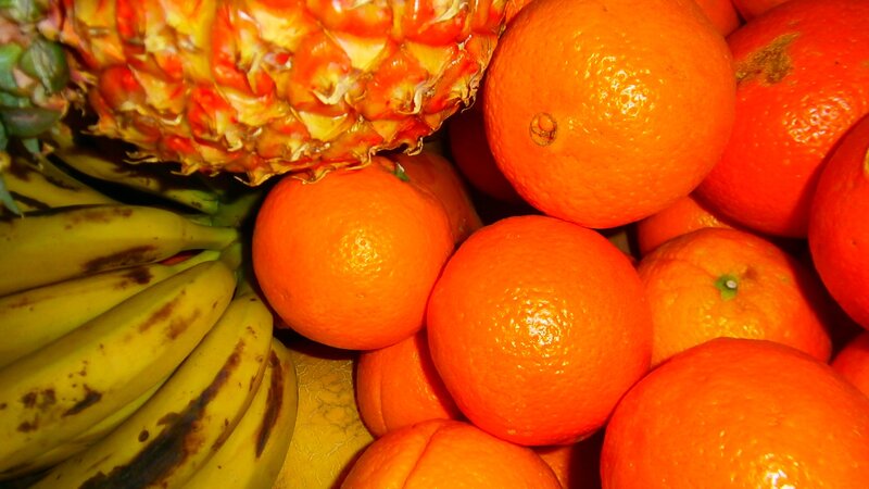 Assorted fresh fruits