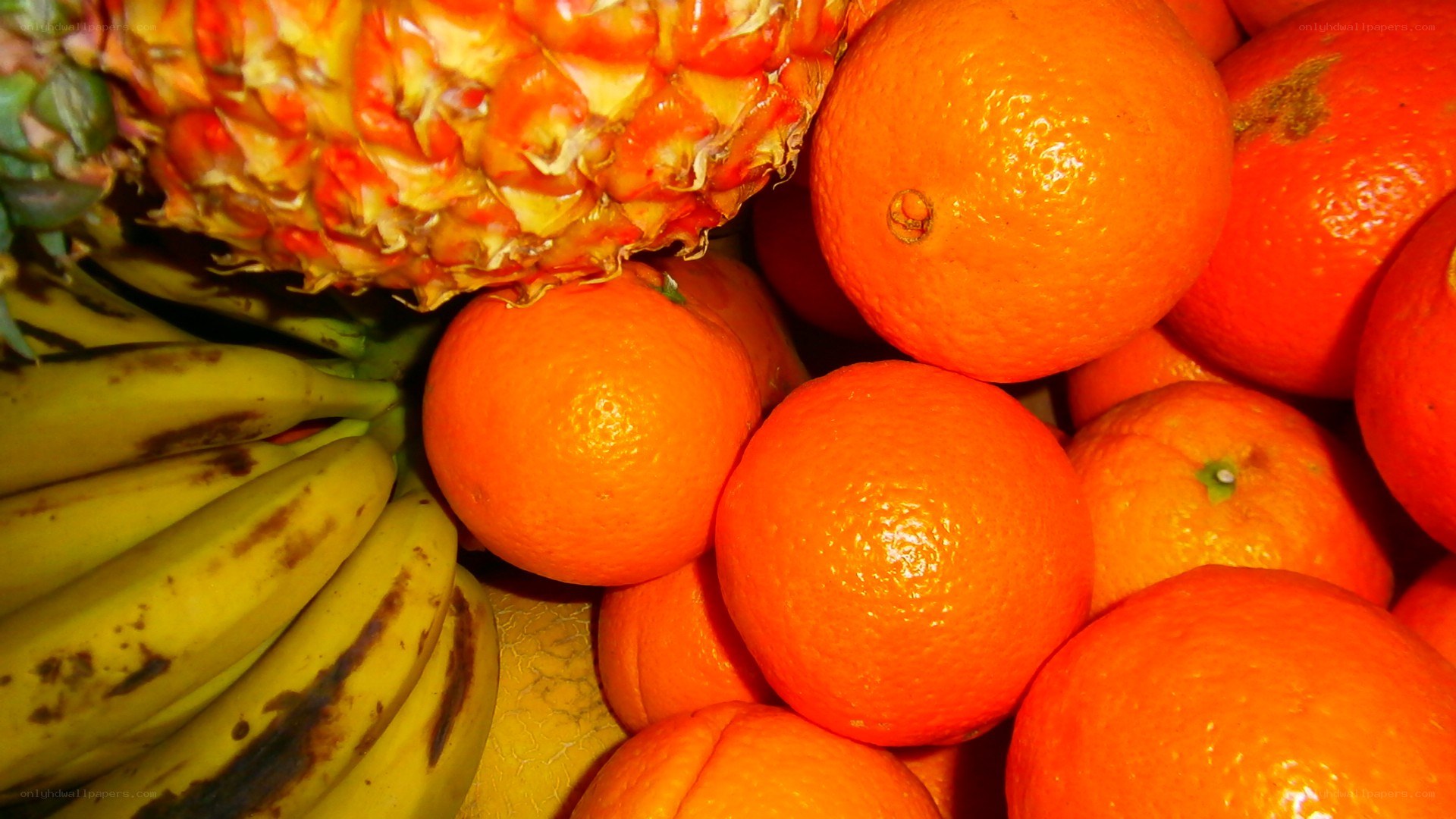 Assorted fresh fruits