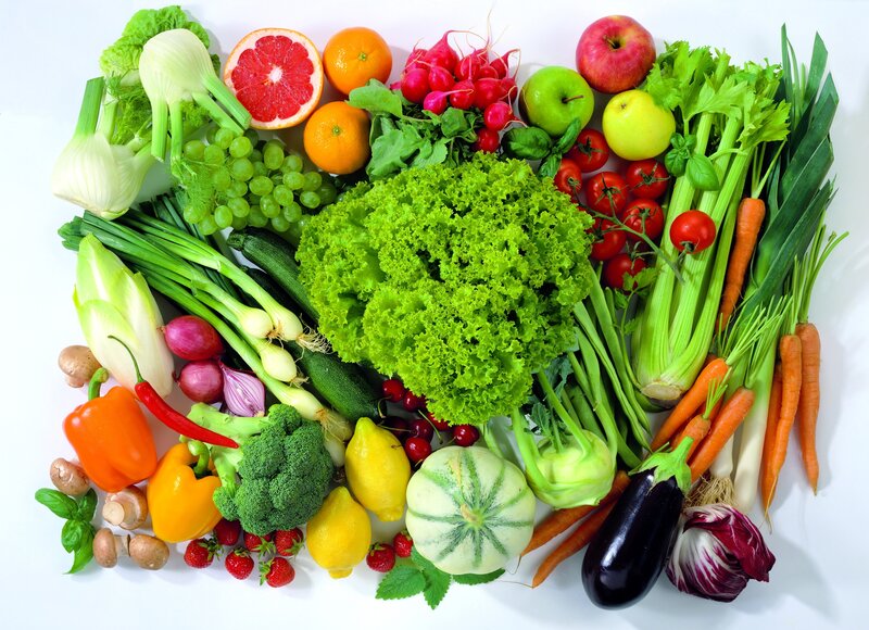 assorted fresh produce
