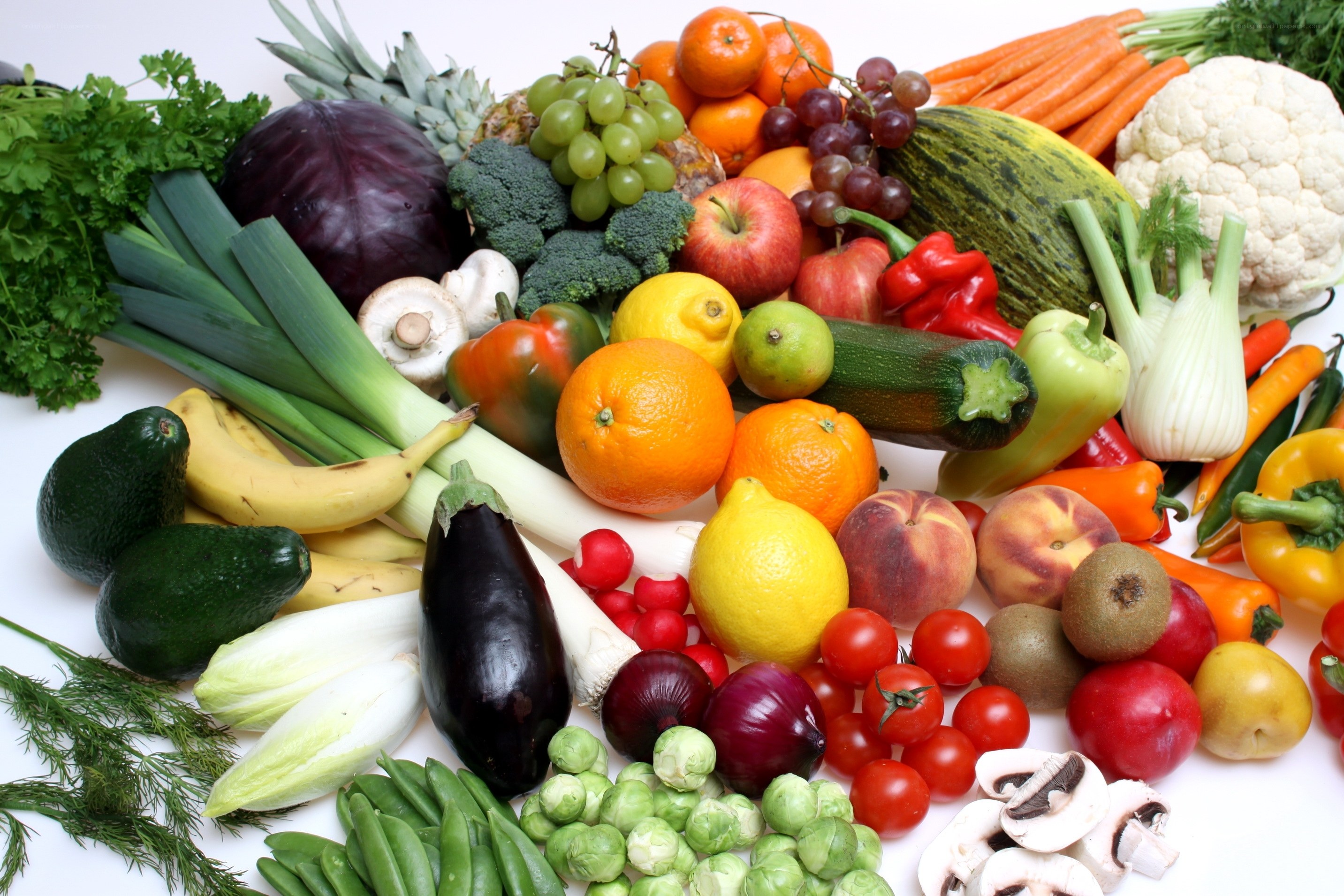 assorted fresh produce