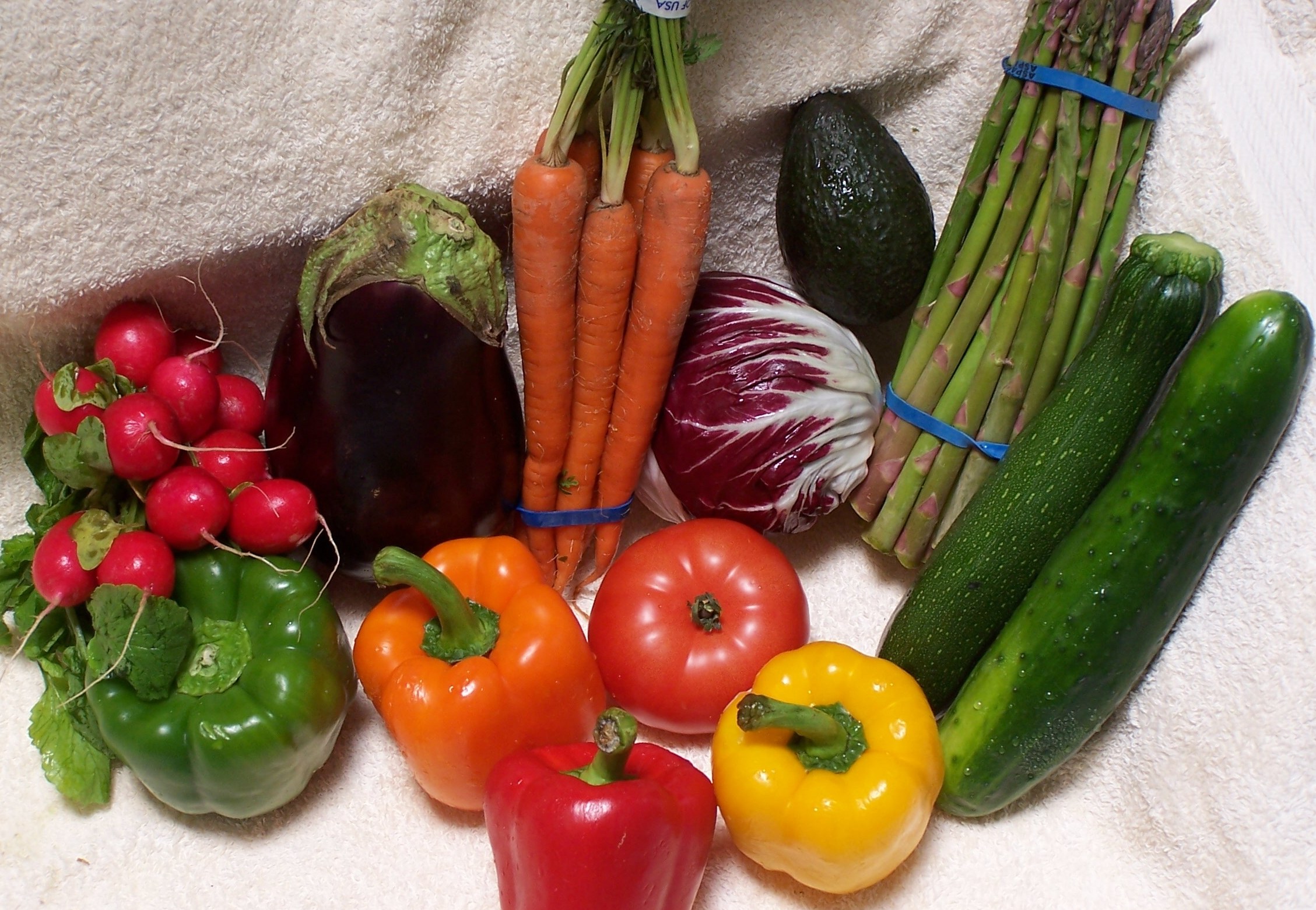 assorted fresh vegetables