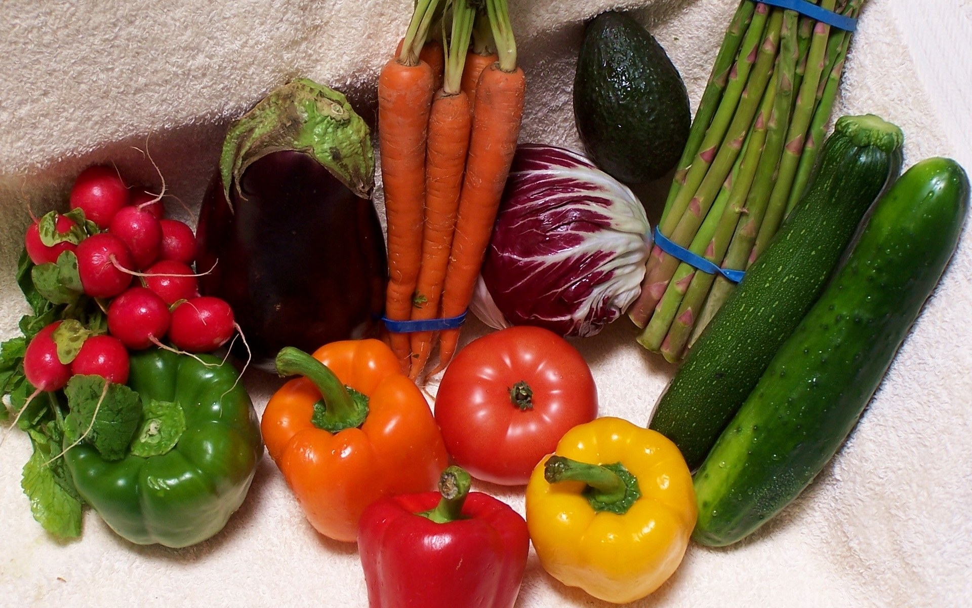 assorted fresh vegetables