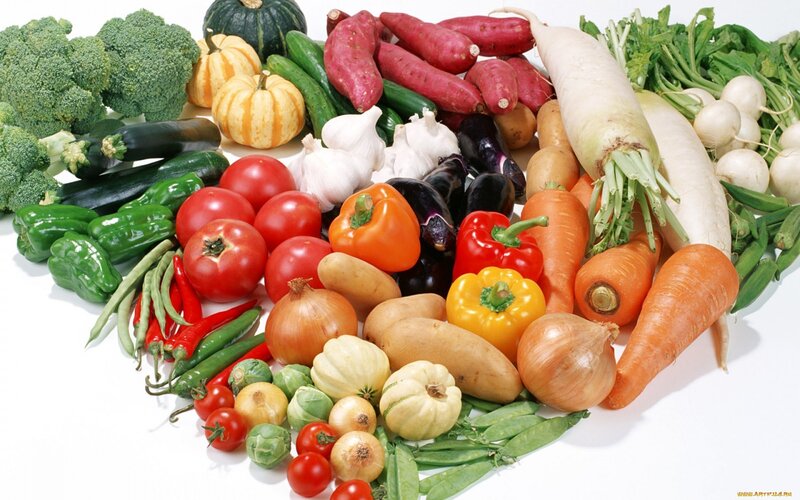 assorted fresh vegetables