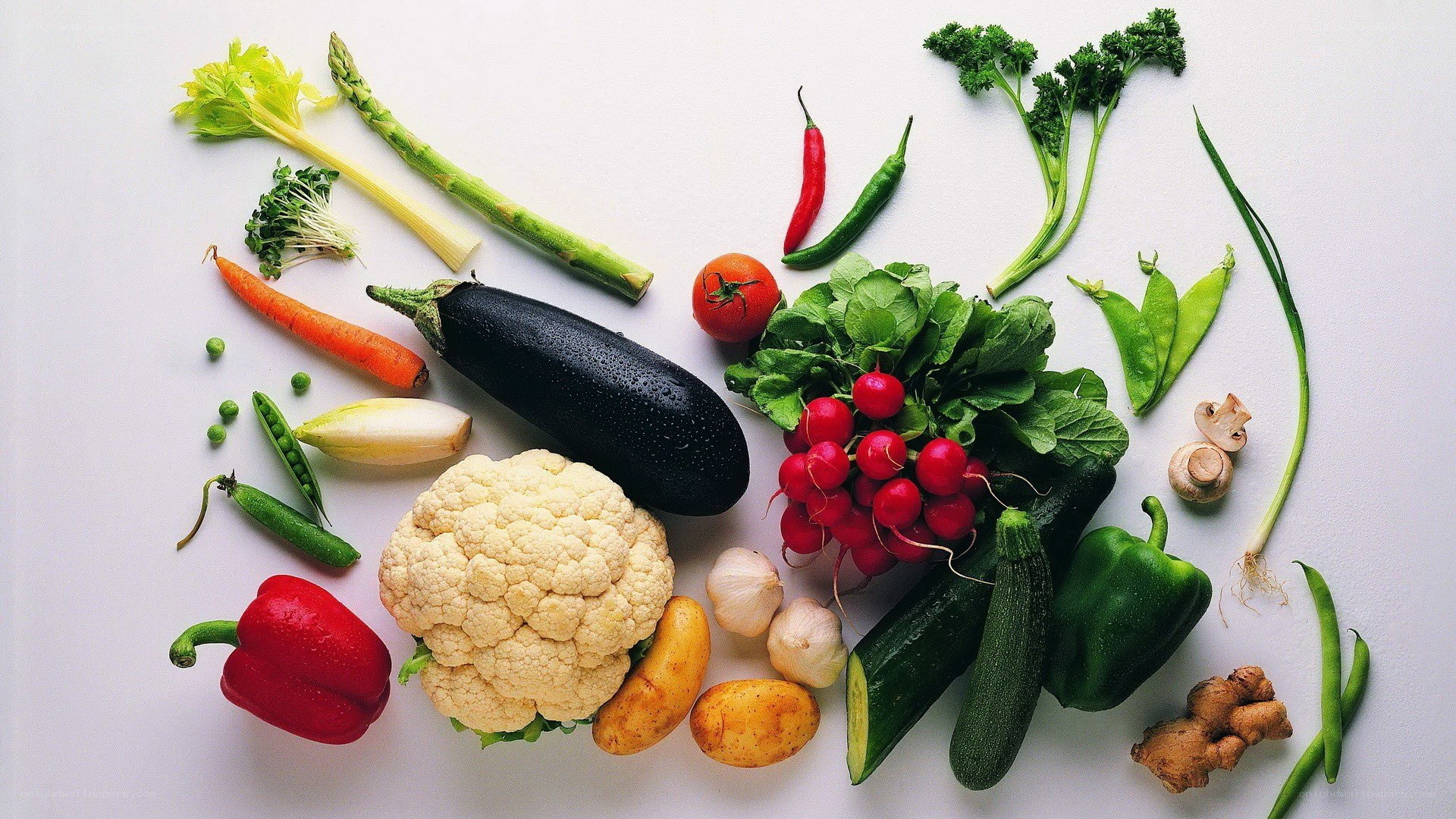 assorted fresh vegetables