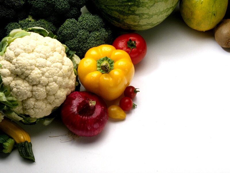 Assorted Fresh Vegetables — Green, Neutral, Photograph, Broccoli