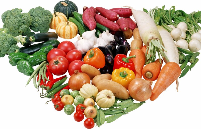 Assorted Fresh Vegetables — Green, Photograph, Broccoli